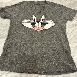 Lauren moshi distressed bugs bunny tshirt size XS